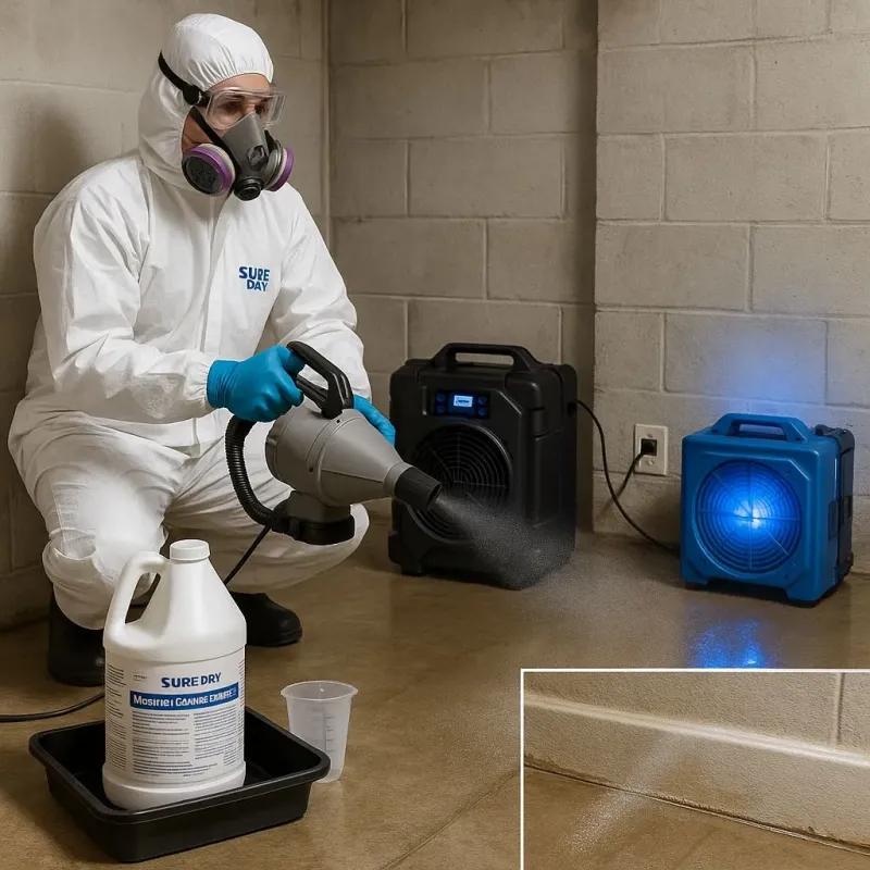 Sanitization and Odor Removal process in Woodland Park, NJ