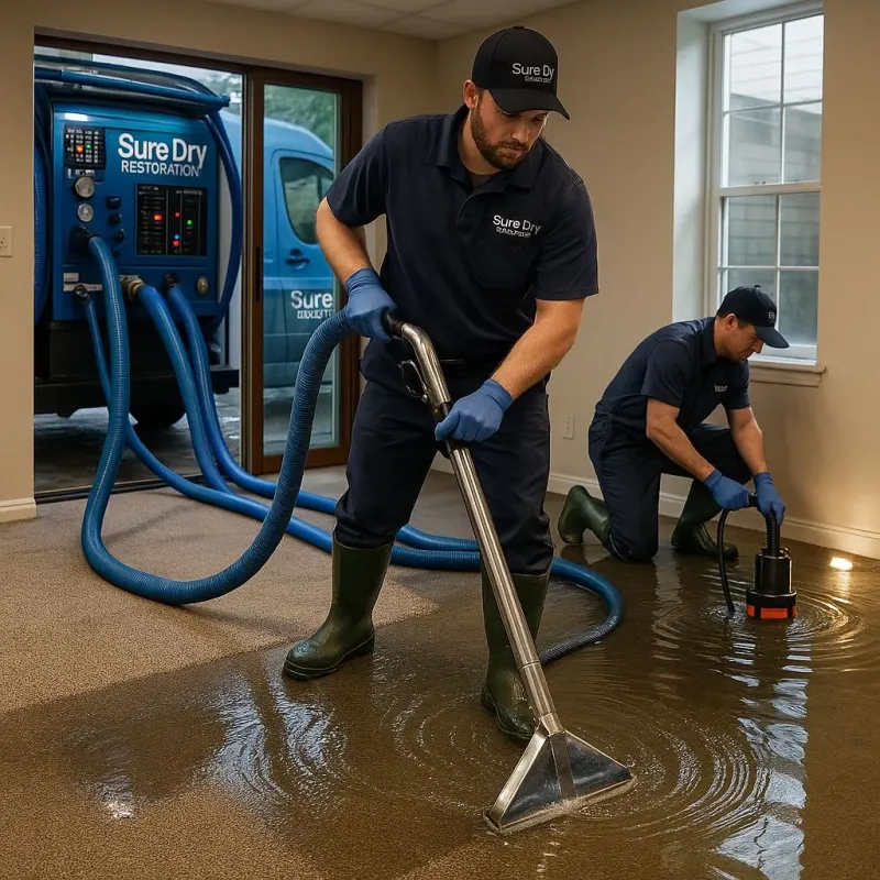 Water Extraction and Removal process in Woodland Park, NJ